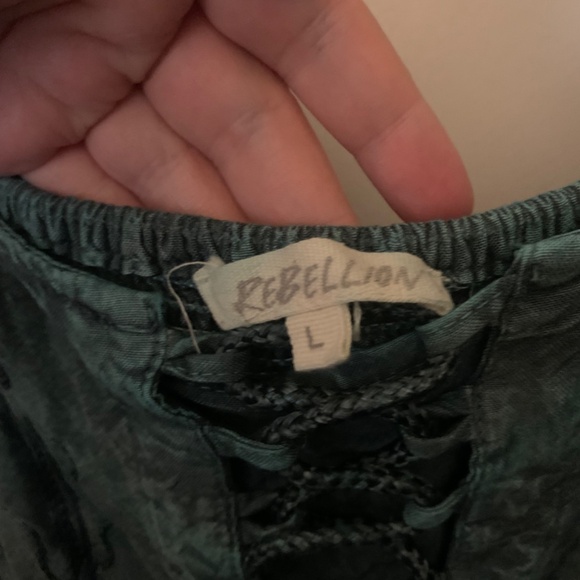 Blue fairycore y2k witchy dress/shirt - Picture 4 of 5